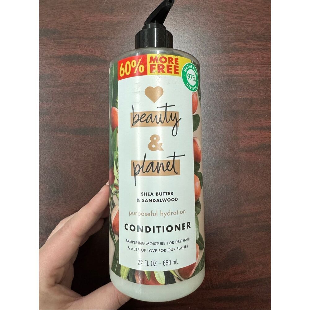 Love Beauty & Planet Shea Butter & Sandalwood Purposeful Hydration Conditioner